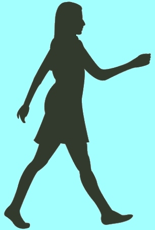 Steps on my pedometer - walking